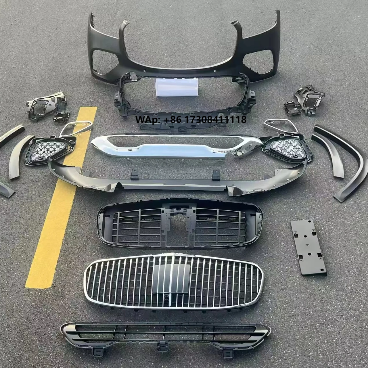 

Body Kit Old to New for Gls167 up to X167 2025 Year