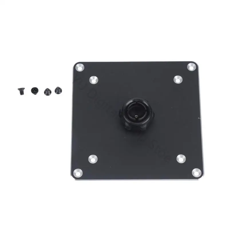 96BA Tragbare Monitor-VESA-Montageplatte mit 17-mm-Kugelhalterung, Aluminiumgehäuse, 75 x 75 und 100 x 100 mm für den Einsatz – Detail 5