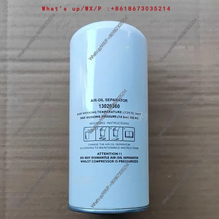 13020201 13020360 13020207 13020359 Fits for Air Compressed Air Filter Oil Separator Replacement Spare Parts