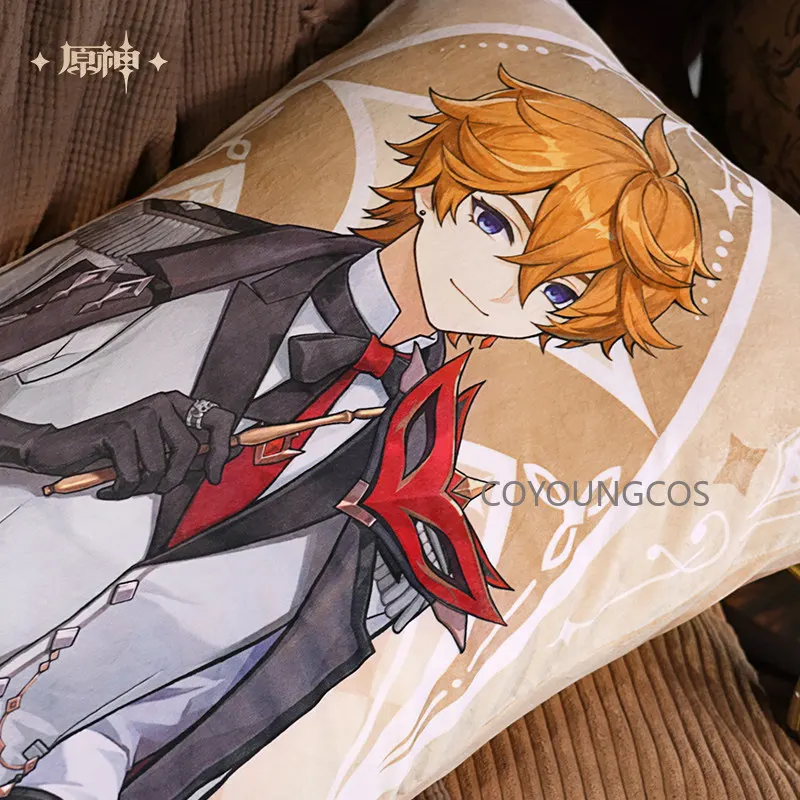 

Genshin Impact Tartaglia Cyno Diluc Yae Miko Keqing Body Pillowcase 160x50cm Official Dakimakura Pillow Cover Soft Fabric Gift