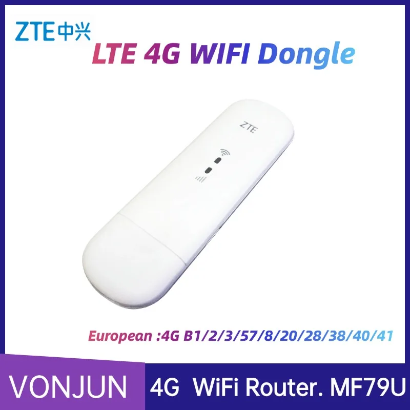 Universale ZTE MF79U 4G Sim Card Router USB WIFI Dongle LTE Modem Mobile Hotspot portatile