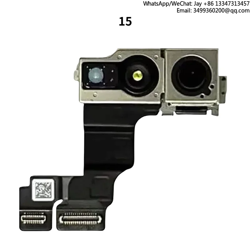 

Маленькая фронтальная камера для iPhone 15, 15 Plus, 15 Pro, 15 Pro Max, запчасти для ремонта электроники