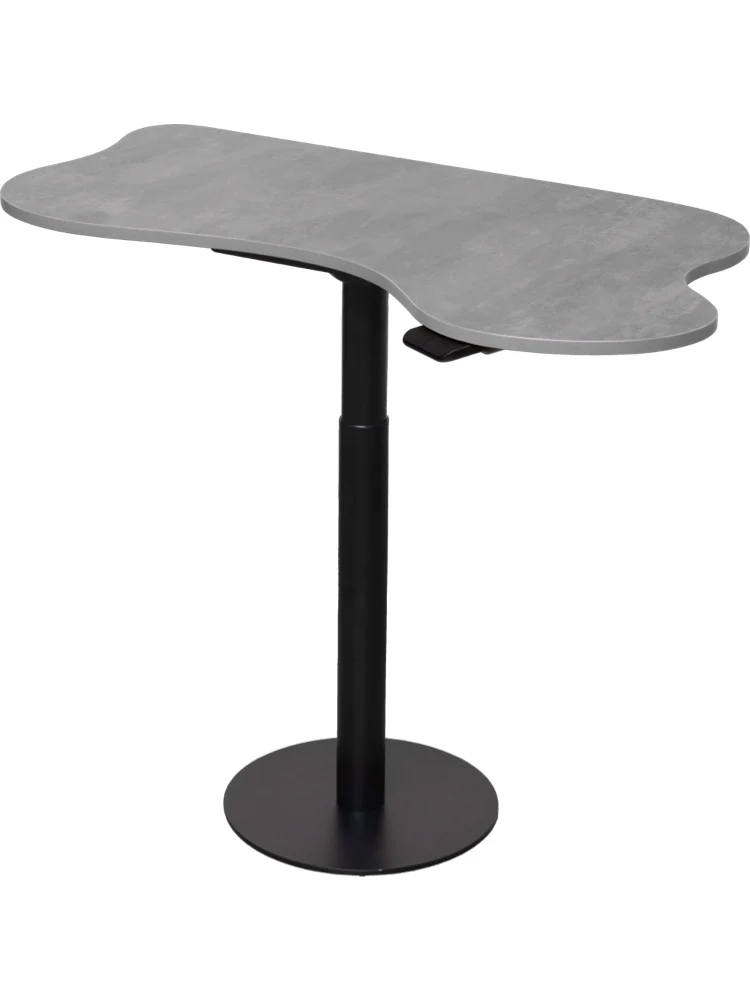 Lake electric lifting table for small household office, computer desk, bedroom, study
