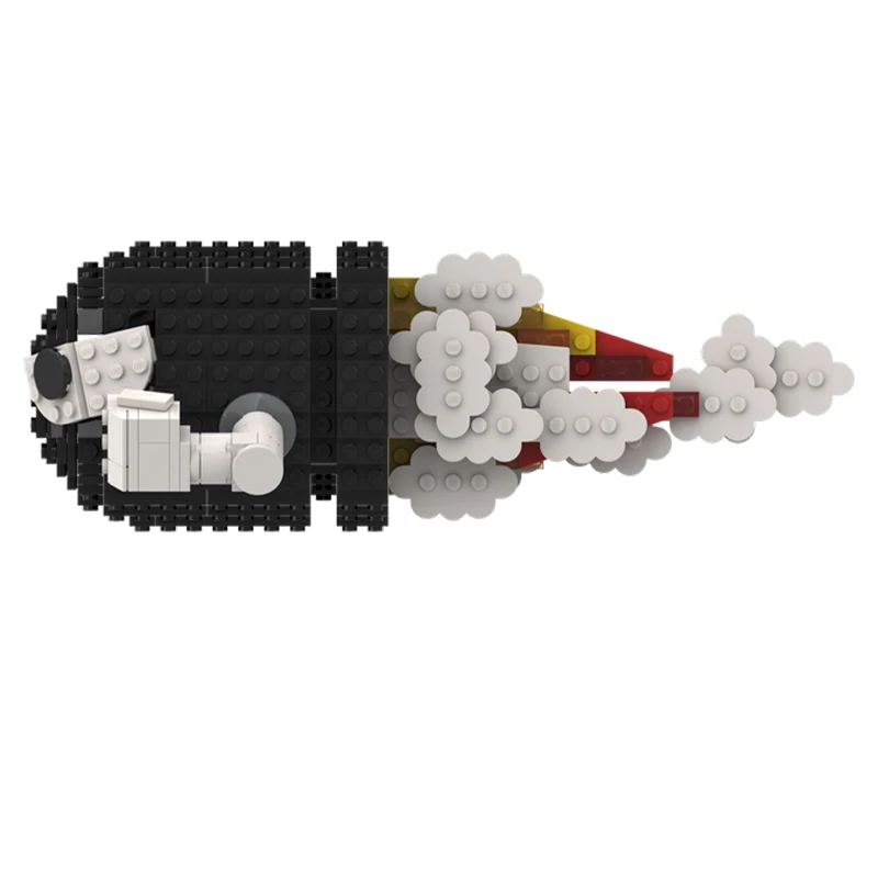 269pcs MOC Bullet Bill Display Figure Mariose Bros Model Building Blocks Shelf Decor, Home Decor Office Desk Decor Gift For Him