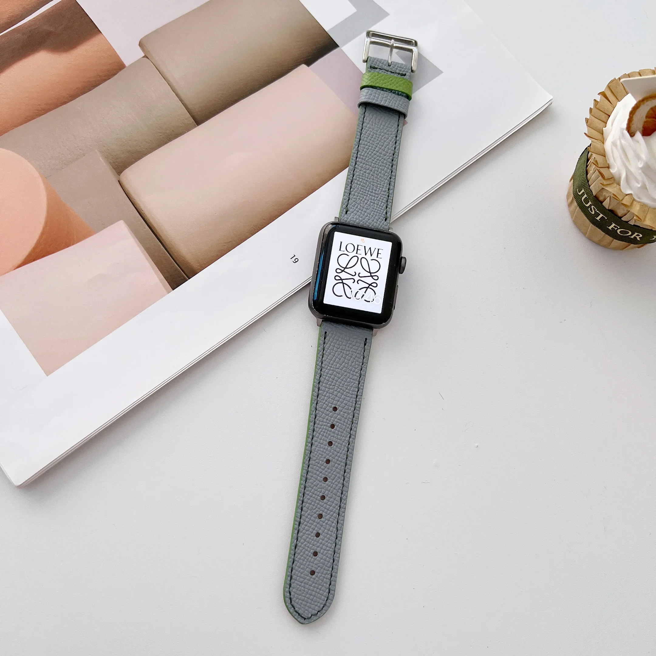 Pulseira de couro para apple watch ultra/2 10 42mm 46mm 9 8 7 49mm 45mm 41mm 6 5 4 se 44mm 40mm pulseira de relógio durável iwatch 3 42mm