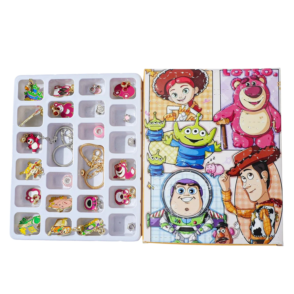 ディズニー トイ・ストーリー 3 漫画フィギュアシリーズ ブラインドボックス DIY ペンダントアクセサリー クリエイティブでキュートなサプライズギフト 誕生日プレゼントに ﻿