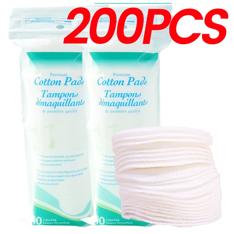 Disposable Soft Circular Makeup Remover Pads for Daily Use