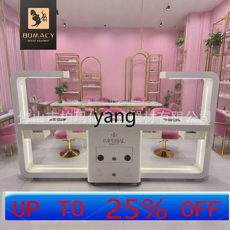 

LH Nail Art Workbench Salon Equipment Double Nail Art Table Single Nail Art