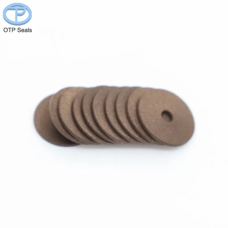 PTFE gaskets Polytetrafluoroethylene add copper powder liner Shim Spacer Pads shaped parts Non-standard parts factory Customized 4