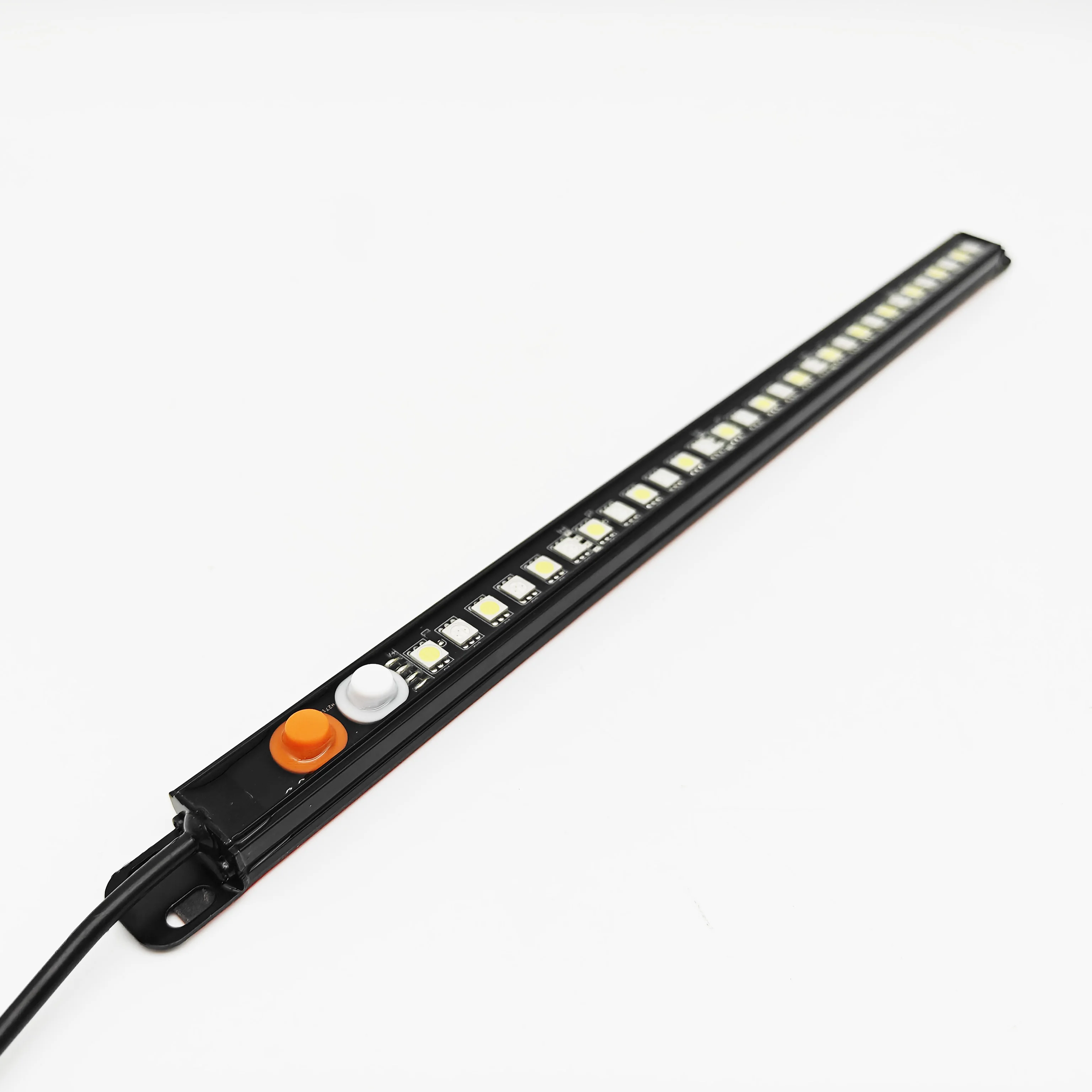 Customized Length DC12V Waterproof Aluminum Shell  Rigid Led Camping Light Strip 300mm Dual Colour