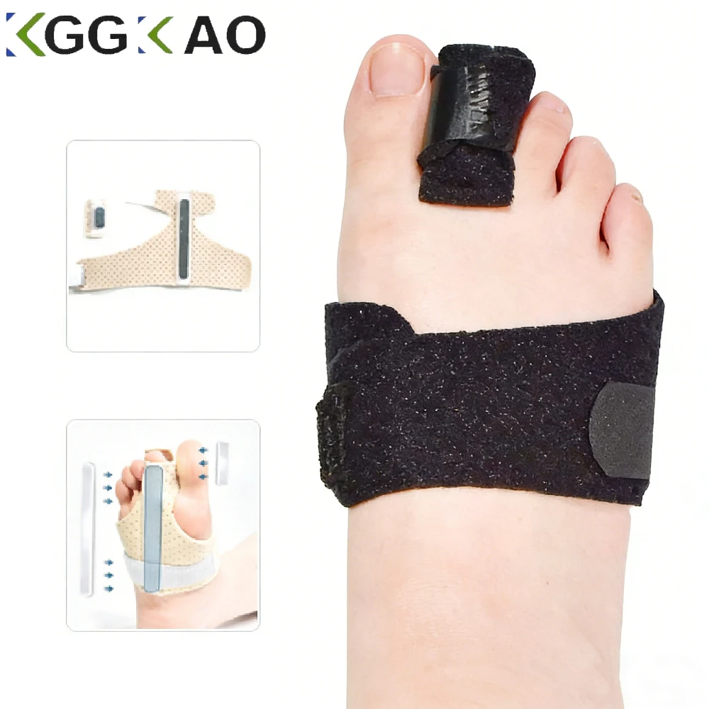 1PCS Toe Splint for Broken Toes Support, Toes Brace for Fracture Fixation,Sports Sprains,Injuries, Fracture Toes Protector