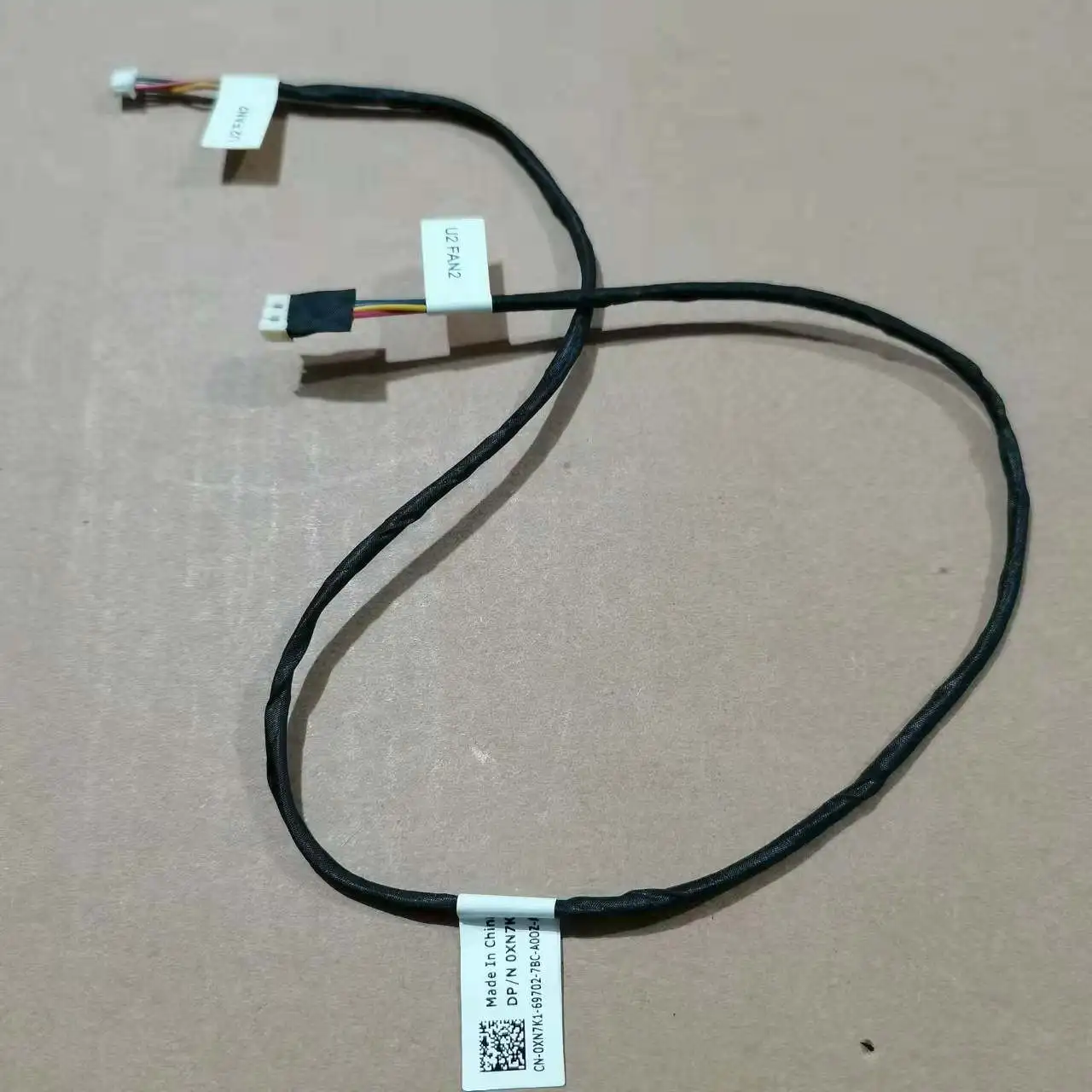 For Dell Alienware Area51 R5 U.2 fan power cable XN7K1 12W3R