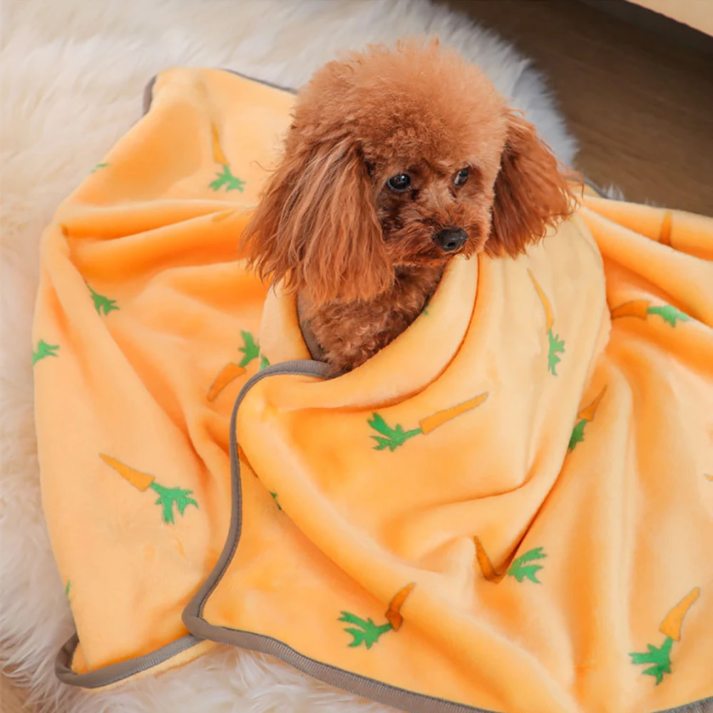 MADDEN Soft Pet Blanket Spring Warm Dog Bed Blanket Cute Pet Sheets Warm Mat Comfortable Cat Dog Pad Blanket Pet Accessories