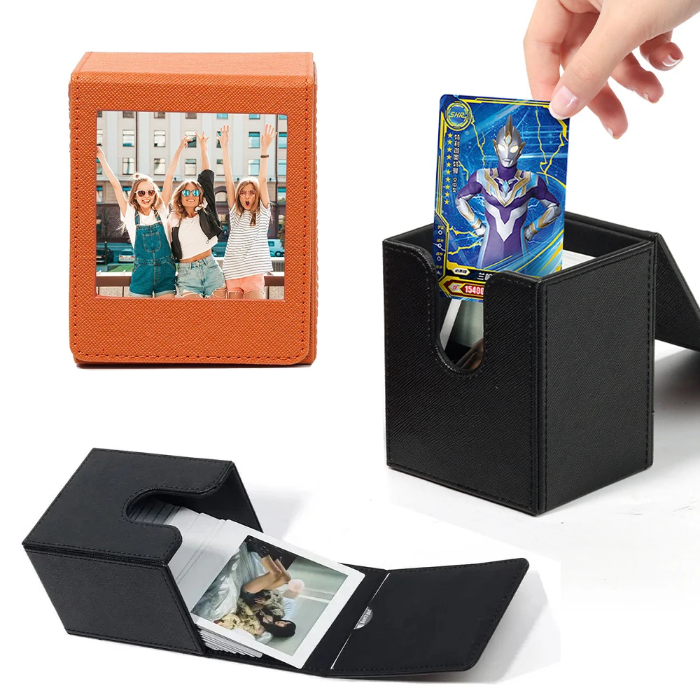 4 Inch Photo Storage Box For Fujifilm Instant Square Film Cameras Instax SQ40 SQ1 SQ6 SQ10 Square Link Printer