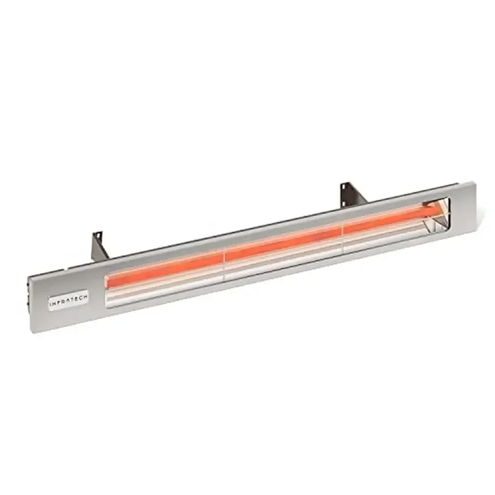 

Electric Infrared Patio Heater 4000W Radiant Heat Wall/Ceiling Mount Silver SL4024SV