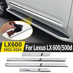 For Lexus LX600 500d LX 600 2024 2023 2022 Exterior Accessories Upgrade Protection Styling, Car Door Chrome Decoration Strip