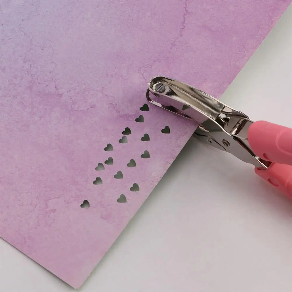 Soft-Handled Border Scrapbooking For Tags Ticket Notebook Office Binding Stationery Hole Punch Paper Cutter School supplies