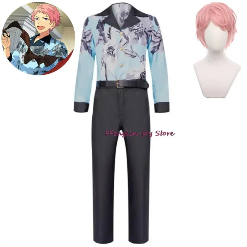 Game Together Stars 2 Es2 Es Music ValKyrie Memory Antique Memory Itsuki Shu Cosplay Suit Wig Animal T-Shirt HHalloween Suit