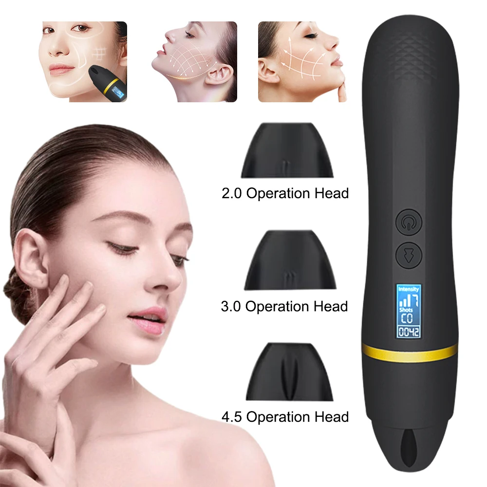 7D Hifu 超音波フェイスリフティングマッサージャーアイケアくま除去美容機器肌の若返り引き締め引き締めツール