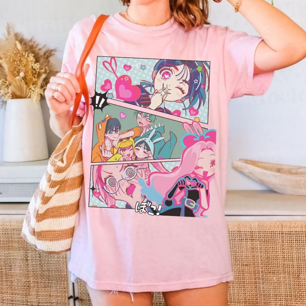 2026 Alien Stage Mizi Till Ivan Pop Idol Graphic New Merch T shirt 100%Cotton Men's Women's Y2k Popular Oversized Casual Tshirt
