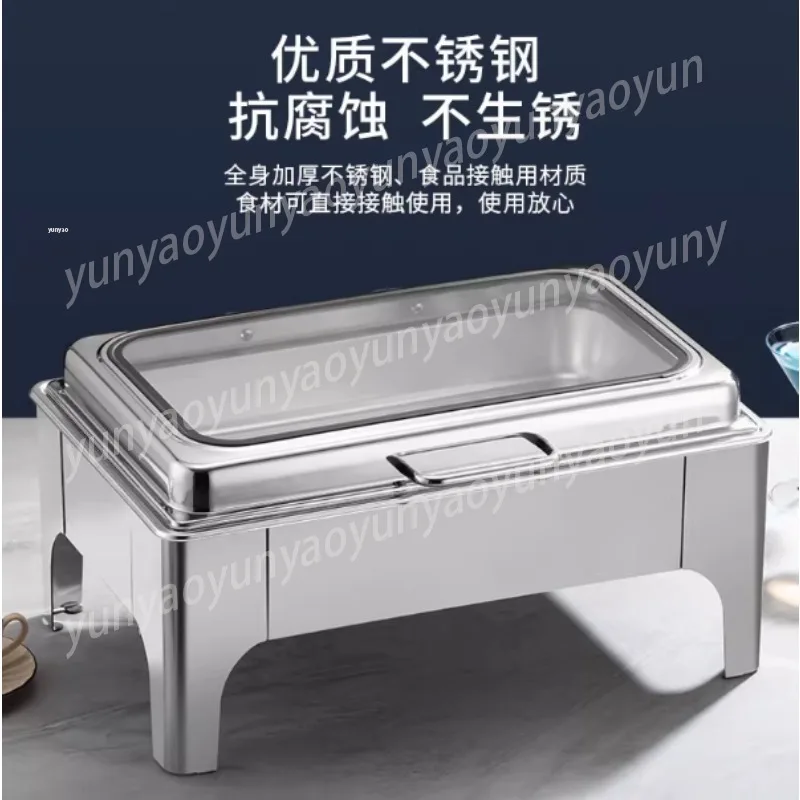 Buffet Insulation Furnace, Hydraulic Visual Full Flip Model, Suitable for Hotels and Restaurants