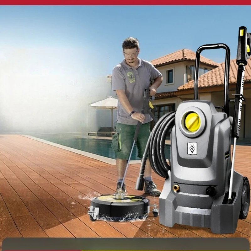 

Car washing machine Yard high pressure cleaning machine 220V high power water gun Strong washing water pump HD5/11