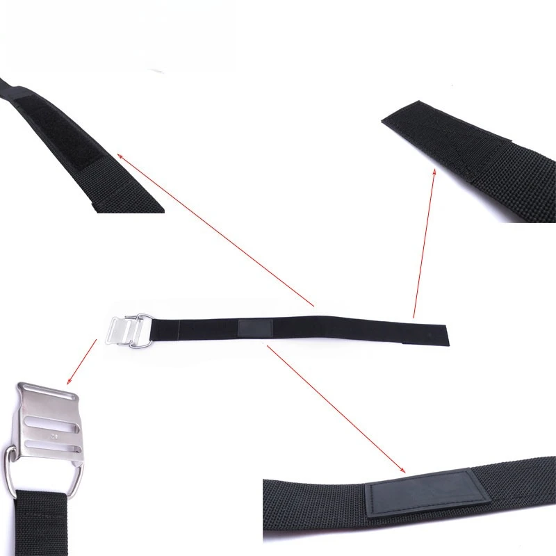 3L Spare Gas Cylinder Strap Connecting Strap for Technical Diving Backflight Side Hanging BCD