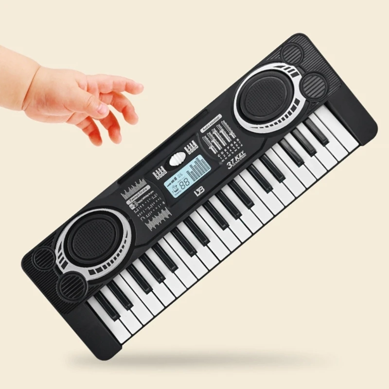 Electronic Keyboard Kids Piano Toy Music Instrument Hand-Eye Coordinate Baby Toy