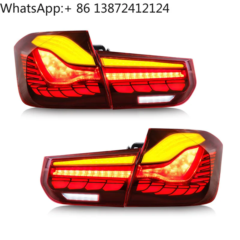 

F30 Taillight for 13-18 BMW 3 Series F30 GTS Taillights Upgrade M4 GTS Dragon Scale LED Rear Taillight Water Steering