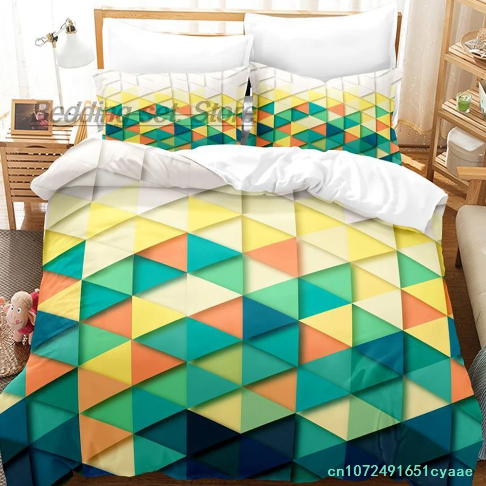 Tech Grid Bedding Set Single T - Tech Queen ulasan dan harga