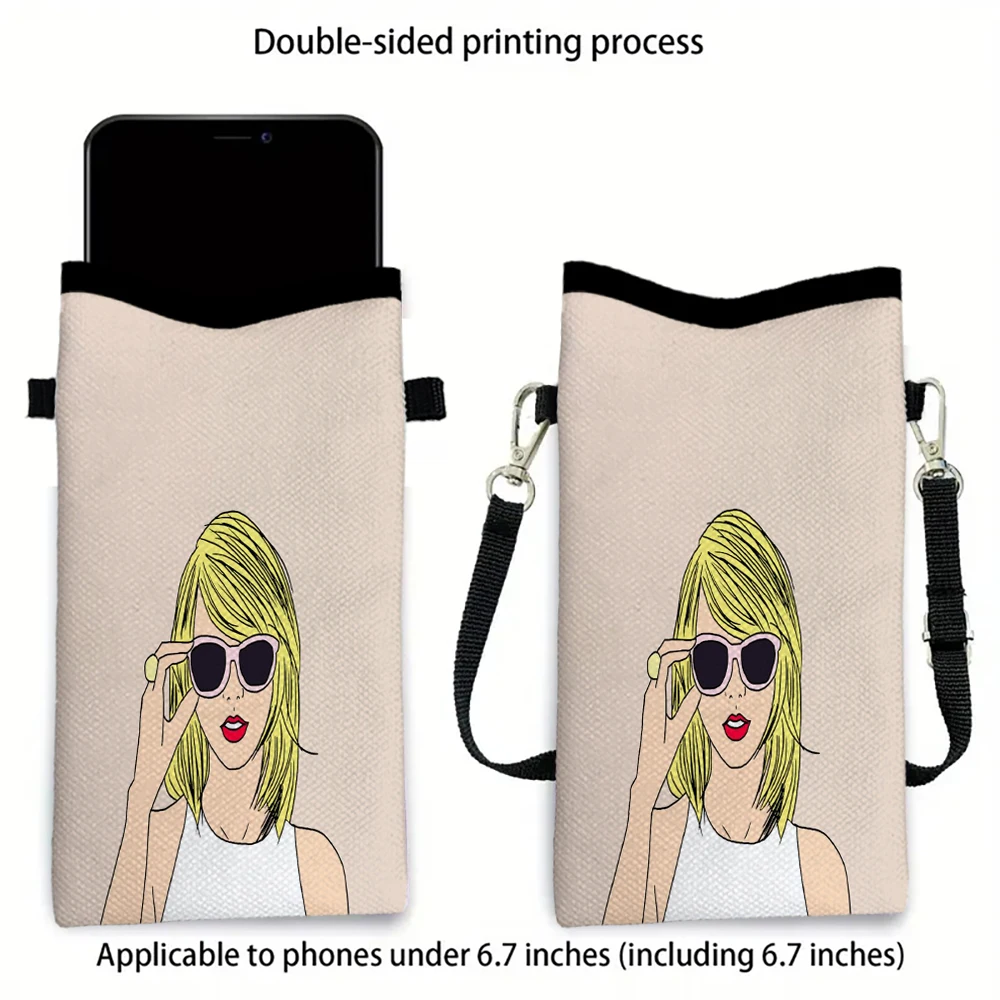 

Girl Shoulder Bag High QualityPhone Bag with Adjustable Strap,Casual Style Women's Wallet Accessory Bag 7.10