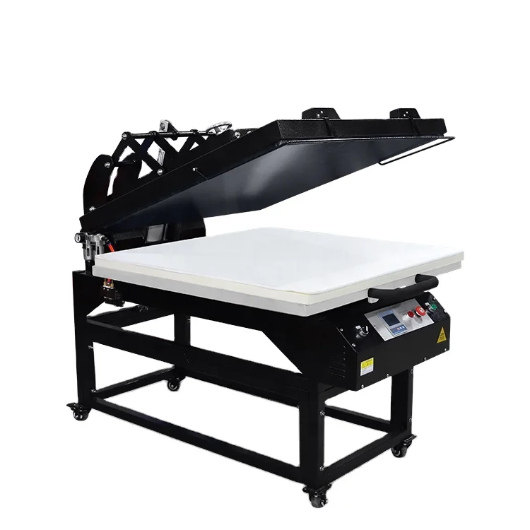 Price Concessions Large Format Jerseys T-shirts Pneumatic Sublimation Heat Press Machine