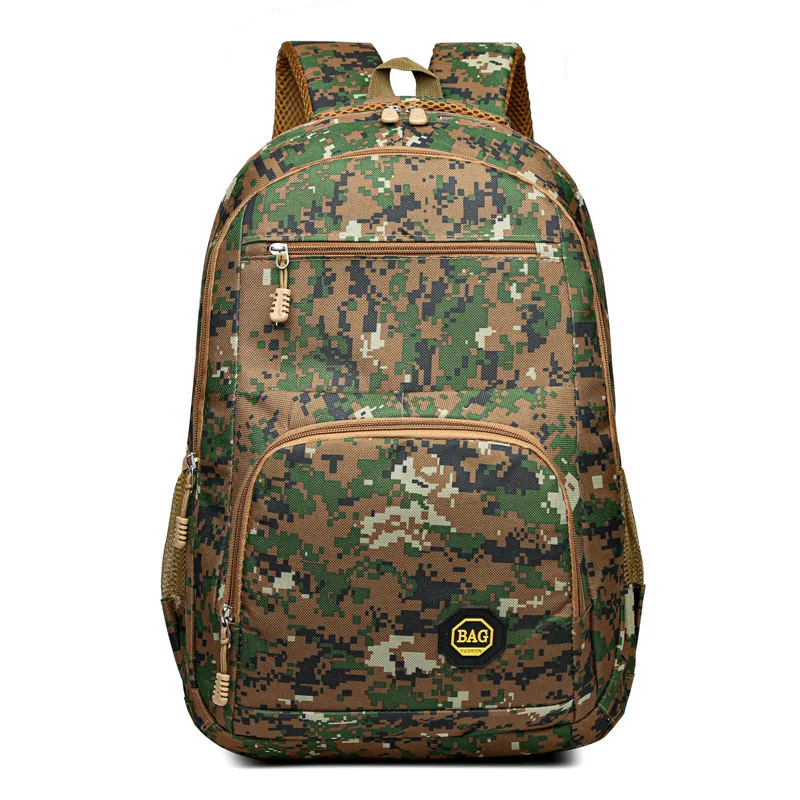 

New Manufacturers Cross-Border Sports Camouflage Shoulder Bag Large Capacity Outdoor Leisure Backpacks