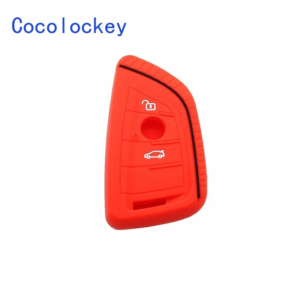 

Cocolockey Silicone Key Cover Remote Fob Shell for BMW F10 F15 F16 F20 F30 F48 G30 Z4 M5 X1 X2 X3 X4 X5 X6 X7 Serie 1 3 5 2 7 6