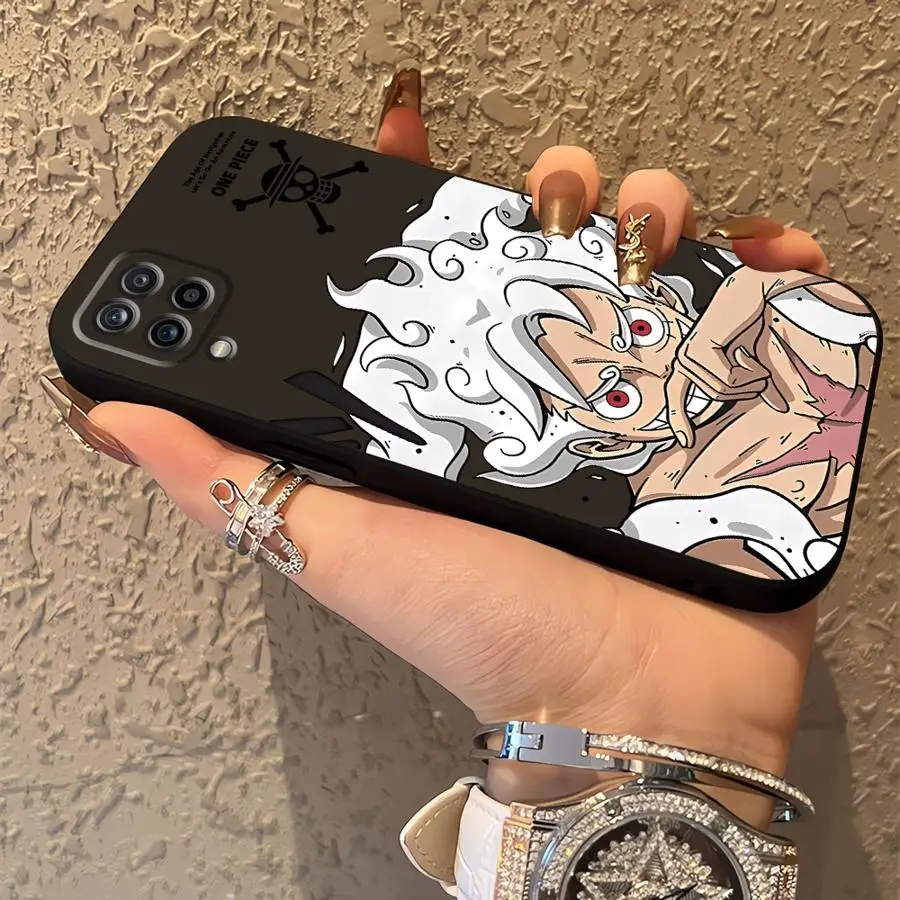 Casing Anime untuk Samsung Galaxy A72 A73 A54 A71 A12 A13 A22 A23 A51 A52 A14 A15 A35 A41 A24 A31 A16 A21s A33 A34 Penutup Ponsel Lembut