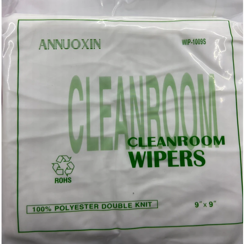 6*6 / 9*9 Inch Cleanroom Wiper Print Head Cleaning Non Dust Cloth Free Paper