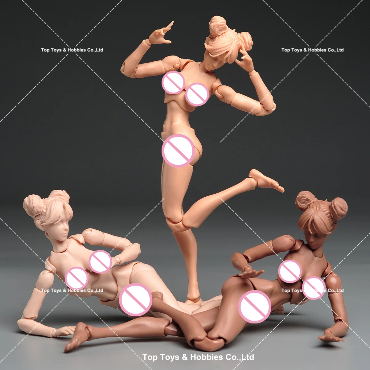 

1/12 Scale Super Flexible Girl Joint Body with Replace Chest 15.8cm Female Soldier Action Figure Doll For Artist Painting Model
