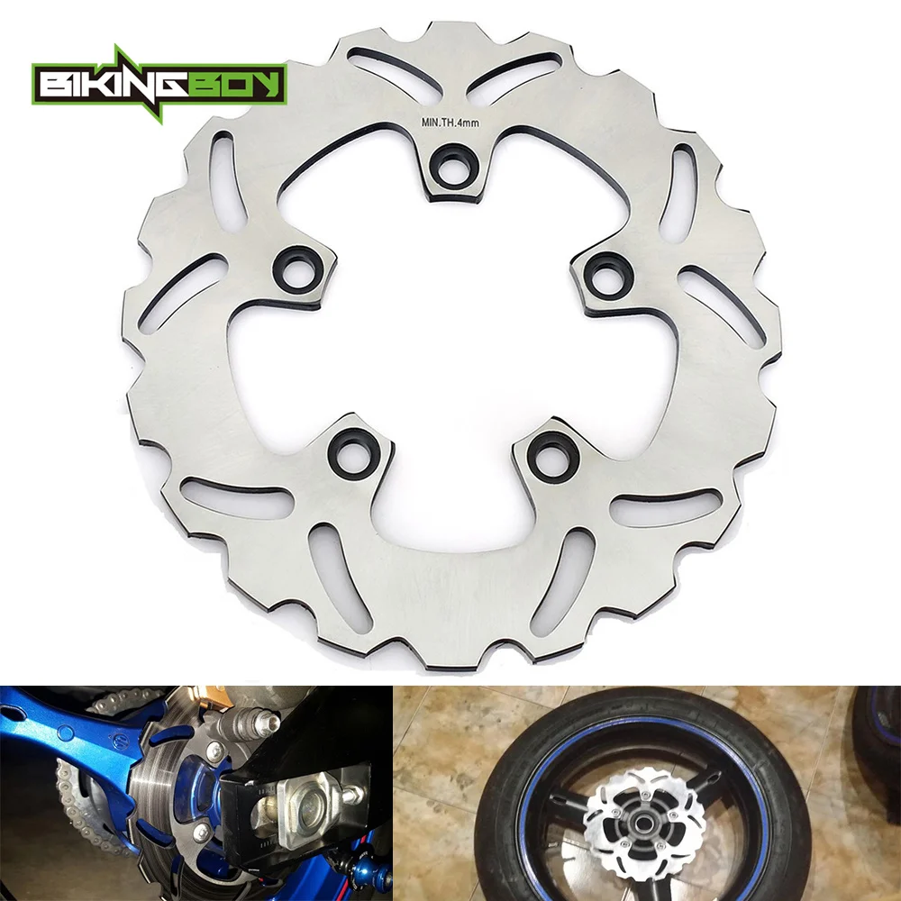 BIKINGBOY TL1000R 98-03 TL1000S 97-01 SV650 03-10 SV 650 S 03-15 SV 1000 S 03-07 SV1000 04 05 06 07 Rear Brake Disc Disk Rotor