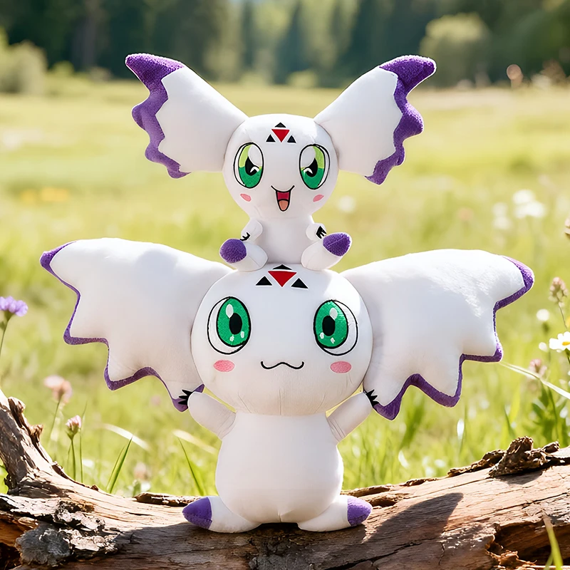 

New Large Size Digimon Culumon Plush Toy Set Soft Stuffed Doll Kawaii Anime Character Plushie Pillow for Kids Birthday Gifts