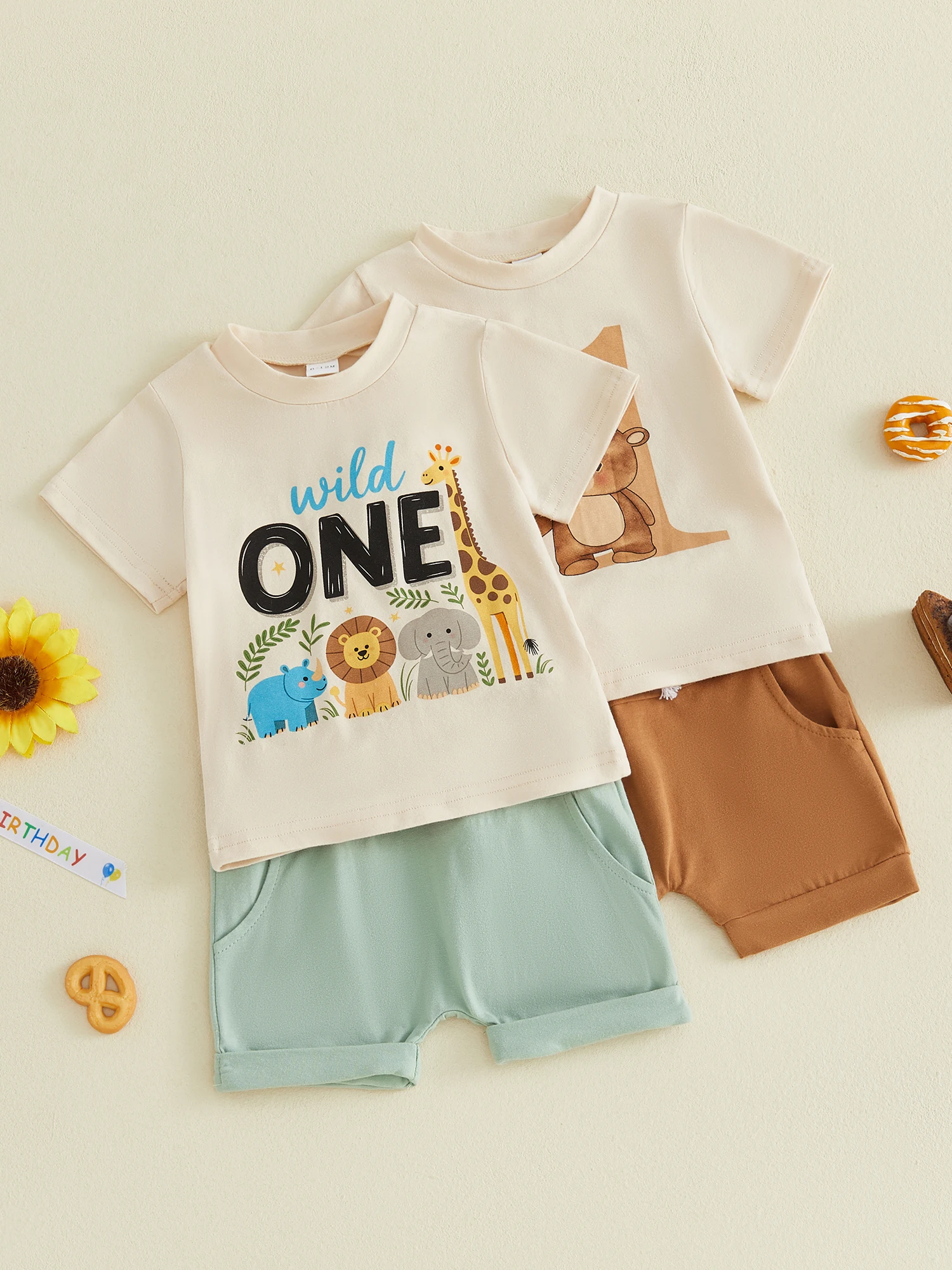 

2Pcs Toddler Girl Summer Outfits Sleeveless Round Neck Floral Print Tops and Ruffle Shorts Set with Bow Headband
