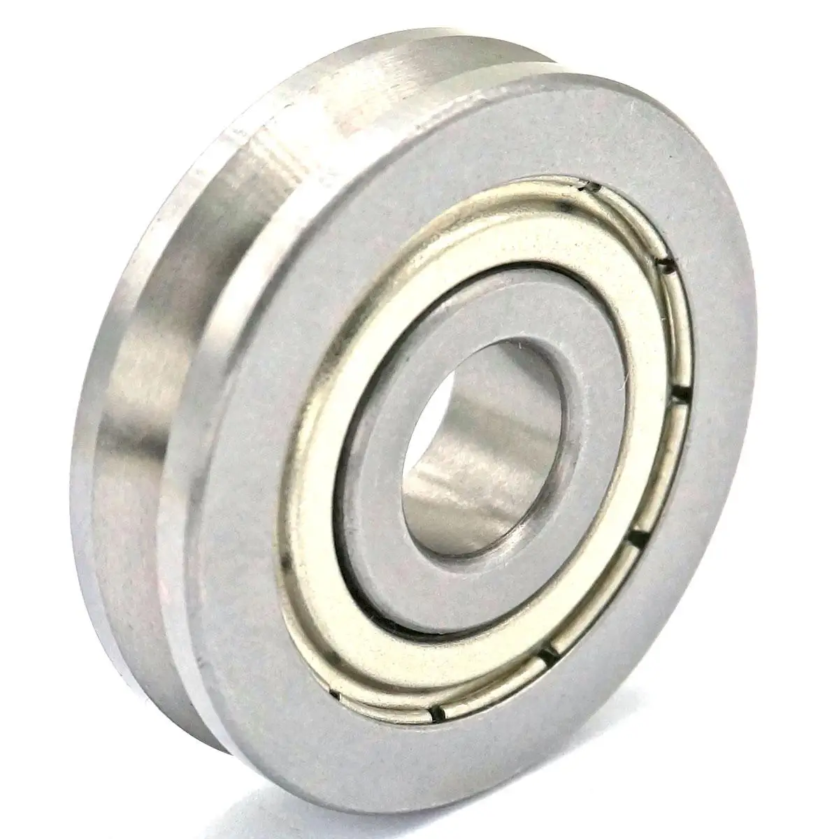 10*35*9mm V Groove width 4.2mm Guide Pulley Sheave Sealed Rail Bearing V6200ZZ