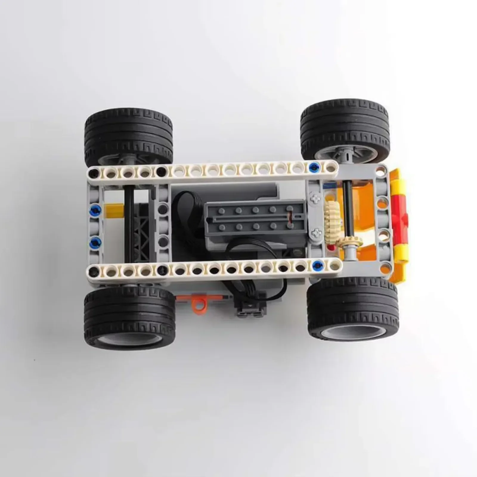 

Building Blocks RC Car Construction Kit with M-Motor and Infrared Remote Control for Creative Building Projects