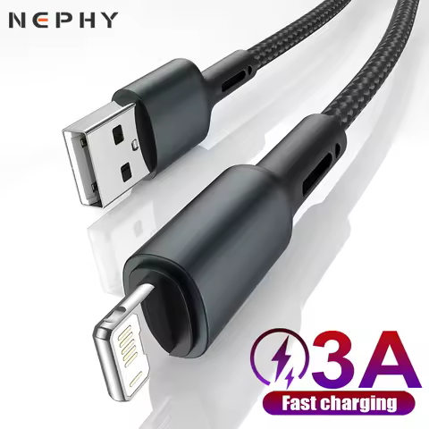 Fast Charge USB Cable For iPhone 14 13 12 11 Pro Max XS XR 7 8 Plus SE iPad Lighting Long 2m 3m Short 25cm Data transfer Charger
