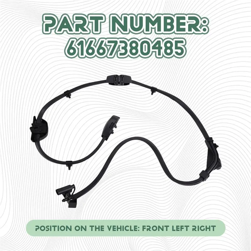 Jet Nozzle Front Windshield Washer 61667380485 With Heating For BMW 1 Series F52 2017-2023 Heated Hood Washer Replacement Part - view 4