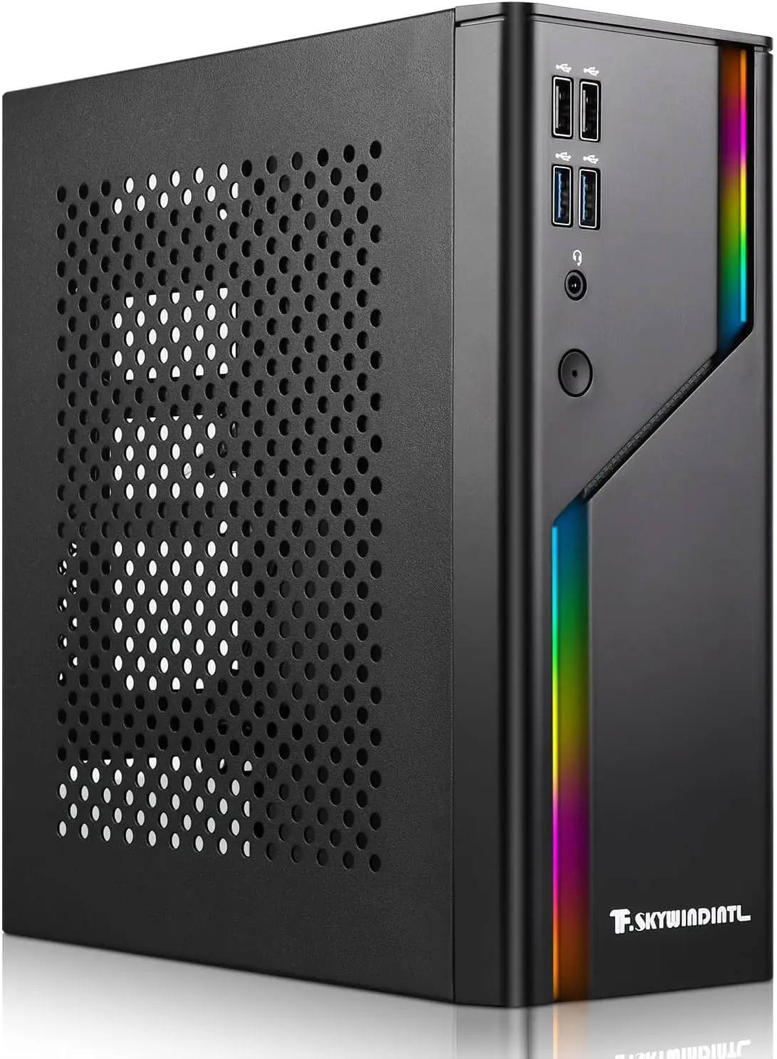 Mini ITXケース ARGB 小型フォームファクター SFF ミニタワー HTPC PC