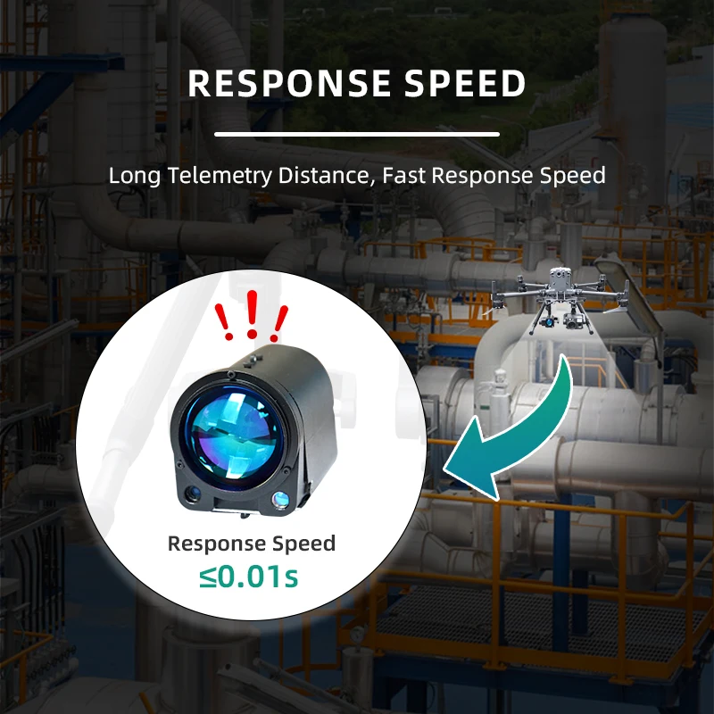 U10 UAV Based Arduino Laser Methane Detector Gas Sensor for Air Quality Monitoring