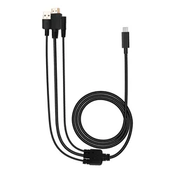 HUION 3-in-1 Cable CB08 for graphci tablet drawing pen display Kamvas 22 & 24 Series