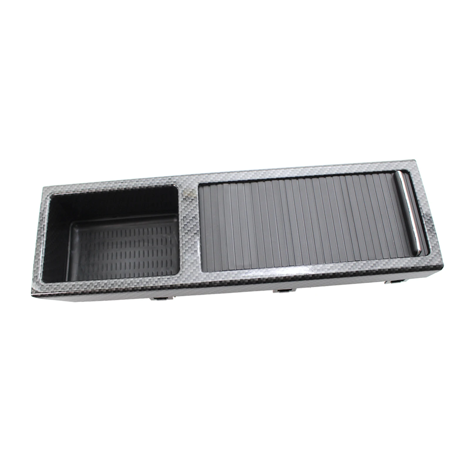 

Car Carbon Fiber Drink Bottle Cup Holder Box for E46 1998-2005