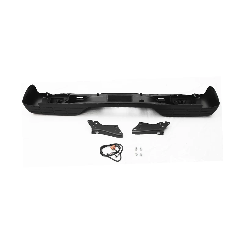 Car Accessories Auto Part Black Color Iron And Plastic 4x4 Rear Bumper For Chevrolet Silverado 1999-2007