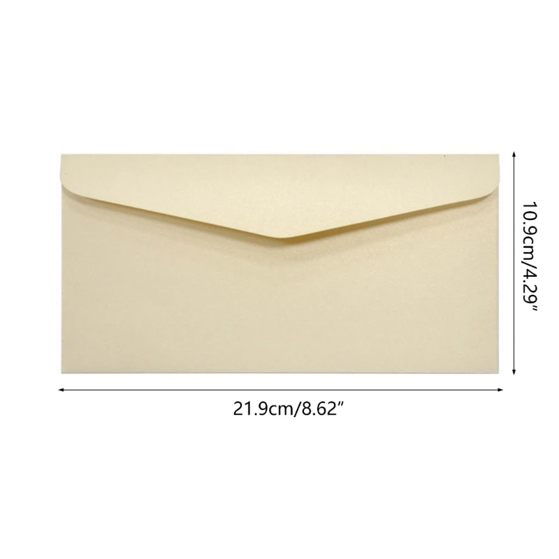 50 Phong Bì Nhiều Màu Sắc Phong Bì Gửi Thư 8.6x4In Dành Cho Tiêu Đề Thư Kinh Doanh, Thư Mời, Hóa Đơn, Thông Báo Y9RF